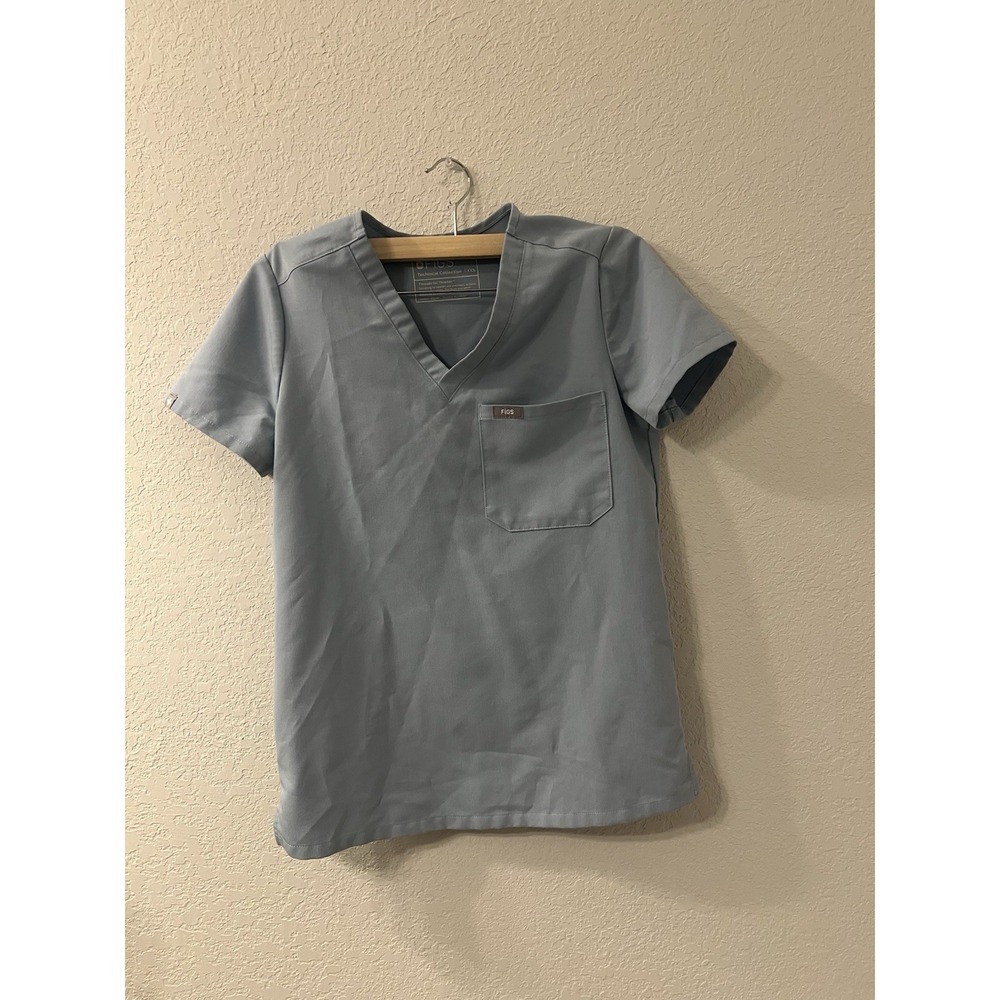 FIGS Catarina One Pocket Scrub Top Sz XXS